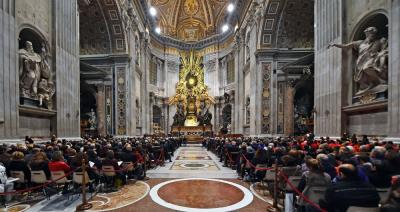 Messa degli Sportivi a San Pietro