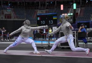 GREGORIO Rossella vs KHARLAN Olga LPA08189 Ph Luca Pagliaricci CONI