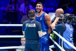 Pugilato Aziz Abbes MOUHIIDINE &ndash;, Jack MARLEY (IRL) 92Kg Ph Simone Ferraro SFA08079 copia