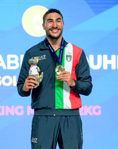 Pugilato Aziz Abbes MOUHIIDINE &ndash;, Jack MARLEY (IRL) 92Kg Ph Simone Ferraro SFA09147 copia