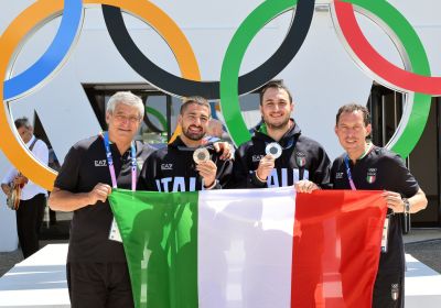 Shooting: Maldini conquers silver in the 10m air pistol, bronze for Monna