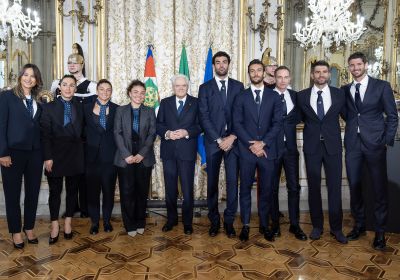 Tennis, Nazionali di Davis e BJK Cup al Quirinale dal Presidente Mattarella