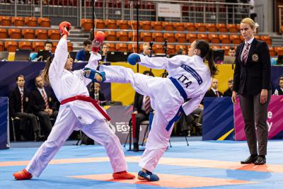 Tre medaglie dal Karate con Erminia Perfetto, Crescenzo e Busato