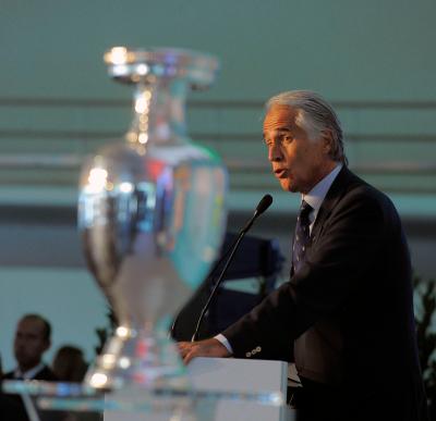 Uefa Euro Roma 2020, Malagò alla presentazione del logo ufficiale