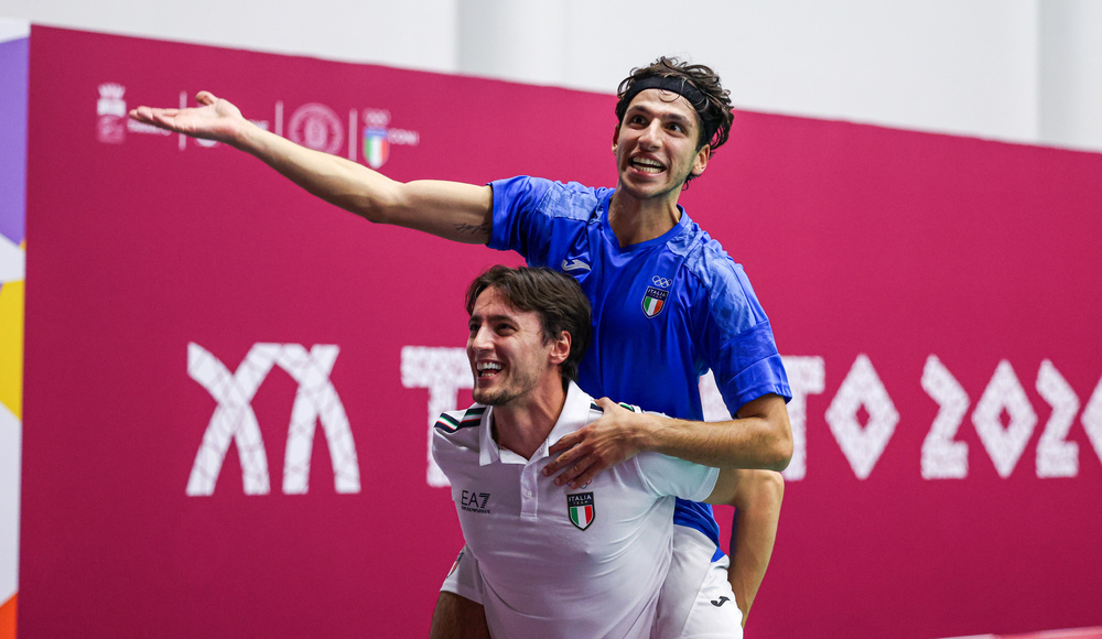 Storica medaglia d'oro per Fabio Caponio nel singolare maschile, Yasmine Hamza d'argento tra le donne