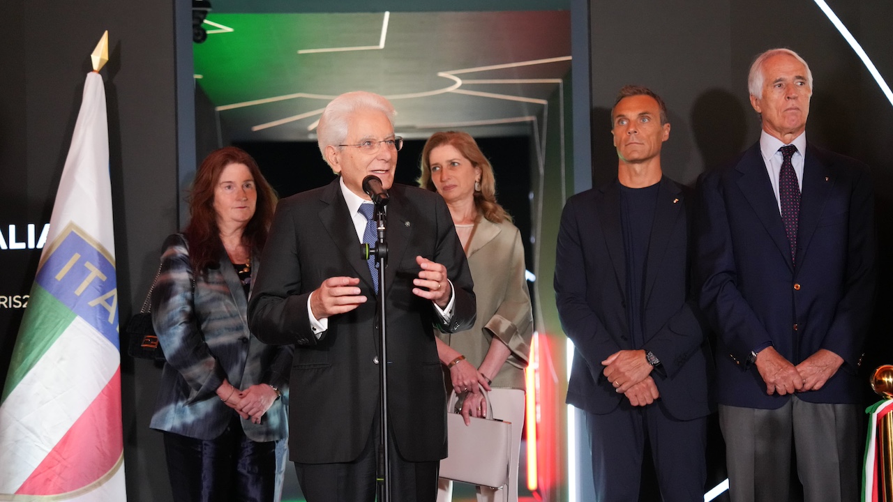 Il Presidente della Repubblica Sergio Mattarella inaugura Casa Italia: “Raffigurazione coinvolgente e suggestiva del nostro Paese”