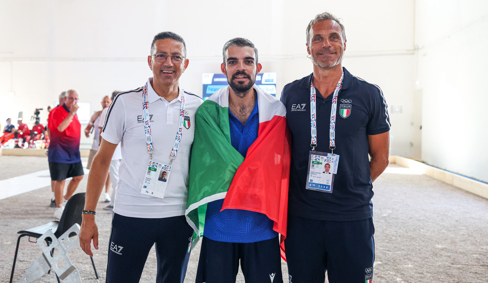 L'Italia Team cala il tris di medaglie: Rizzi e Picchio d'oro, bronzo per Nanni e Viscusi nel doppio